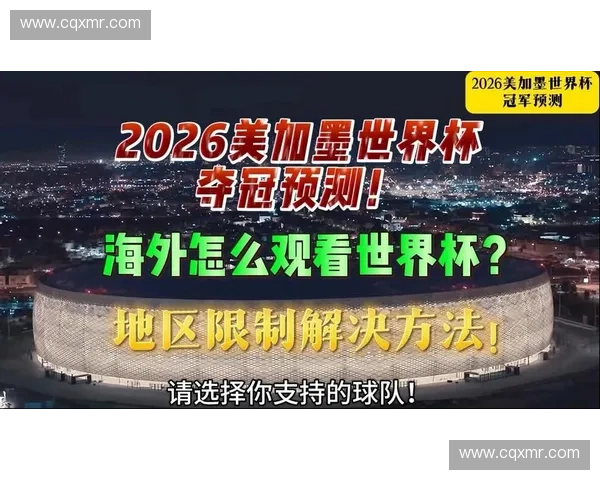 美加墨世界杯全程高清直播观看平台推荐指南 美加墨世界杯全程高清直播观看平台推荐指南